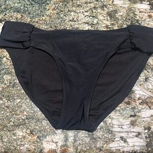 COPY - Aerie Black Swim Bottom Moderate Cheeky